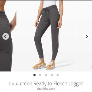 Lululemon Ready to Fleece Jogger